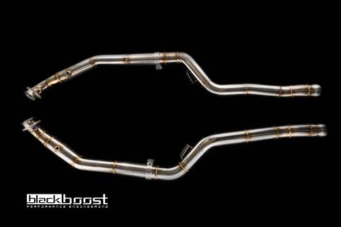 MERCEDES CLS AMG (218)/ E63 AMG (212) AMG 5.5L V8 BITURBO M157 OVERSIZED CATLESS DOWNPIPES