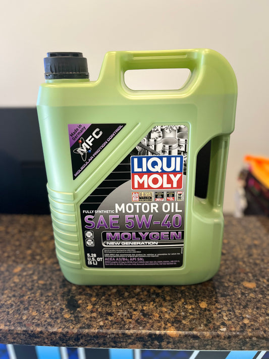 Liqui Moly SAE 5W-40 Motor Oil